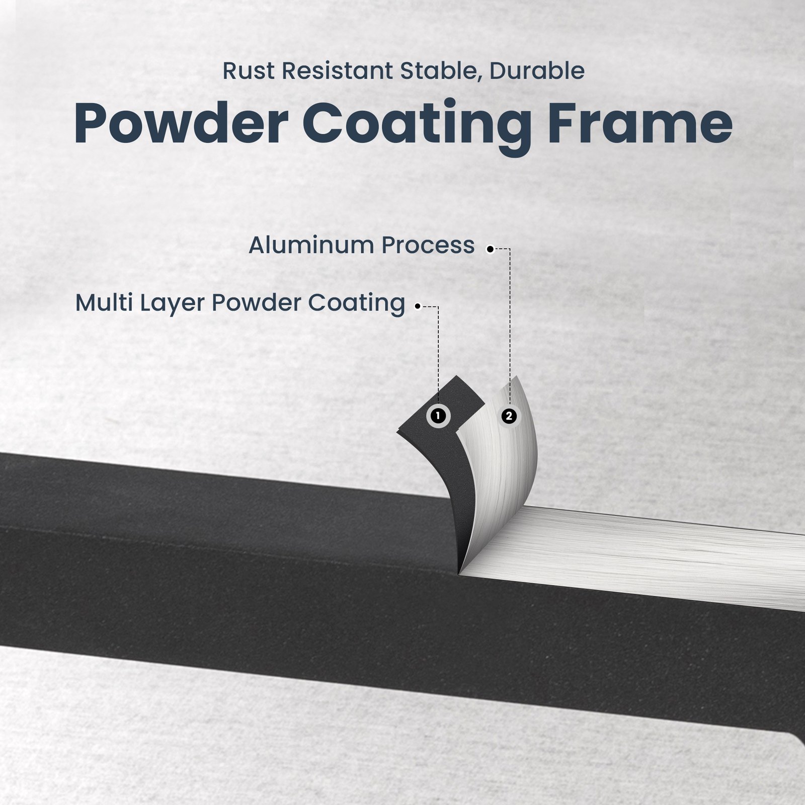 4PC Outdoor Conversation Set with Modern Club Chairs - Image 4