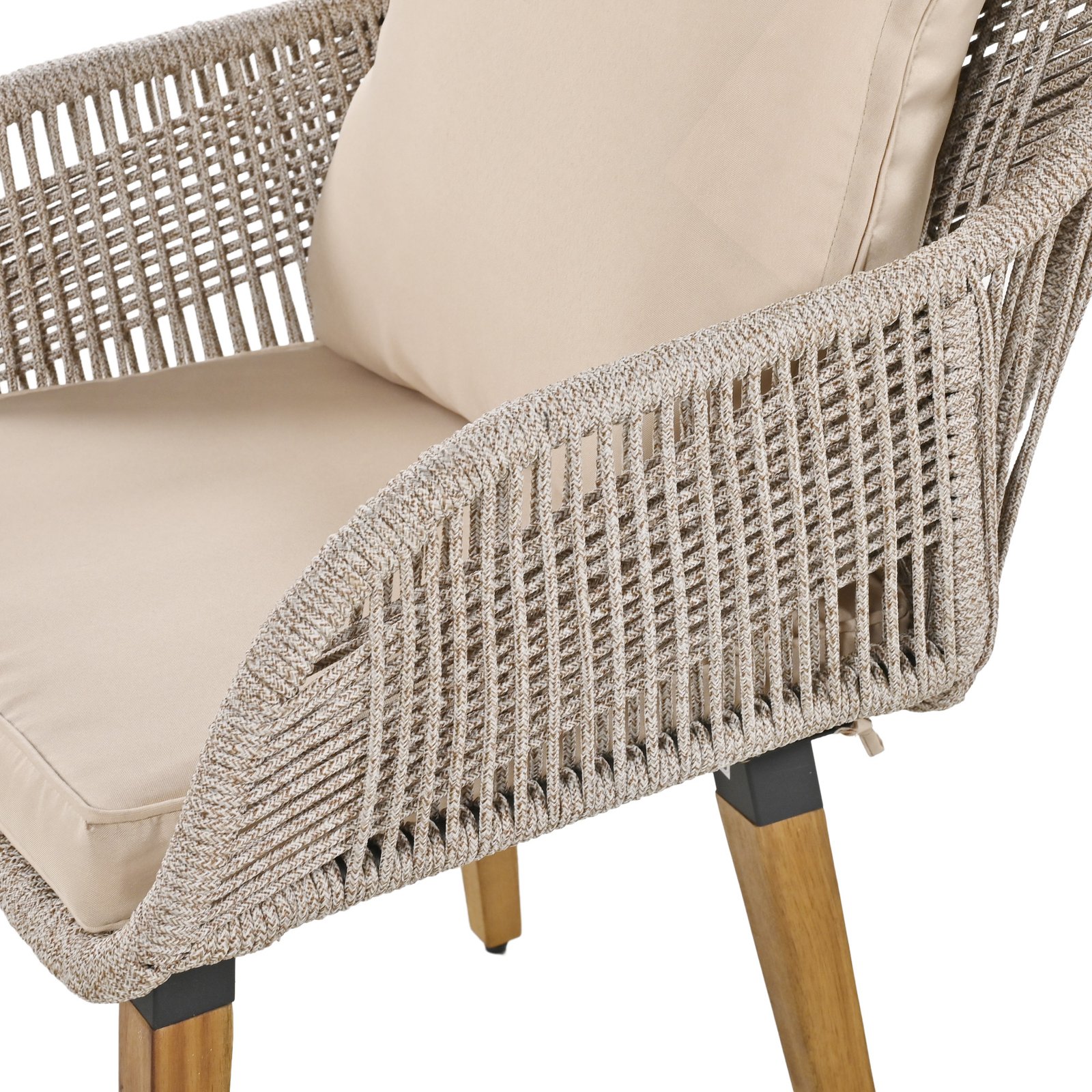 5 Pieces Patio Furniture Chair Sets - Image 6