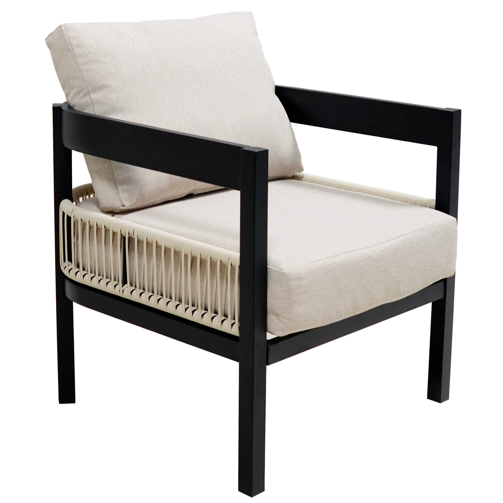 U_Style Multi-person Outdoor Iron Sofa Set with A table - Image 7